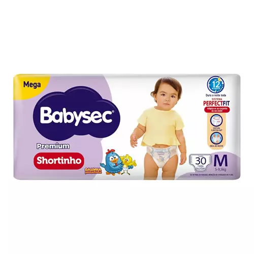 Babysec Fralda Galinha Pintadinha Pants Mega M 34 Unids