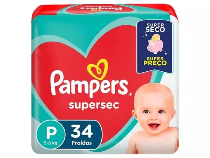 Fralda Pampers Supersec