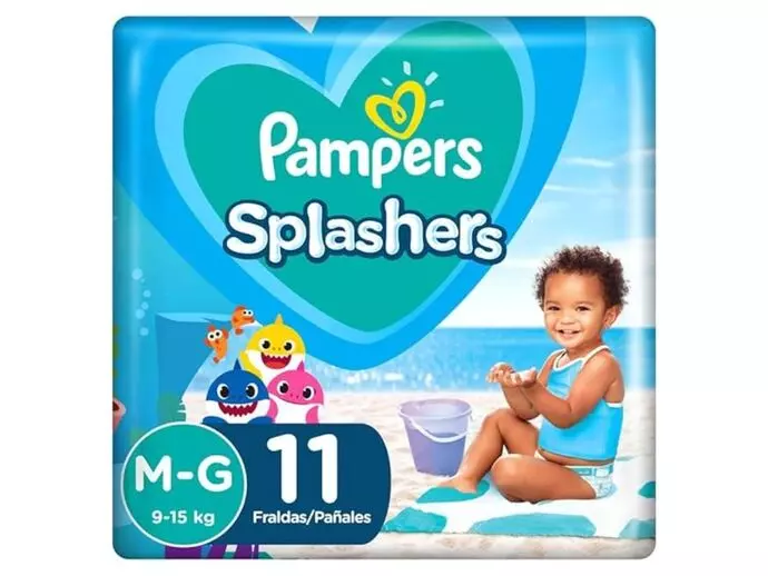 Fralda Pampers Splashers