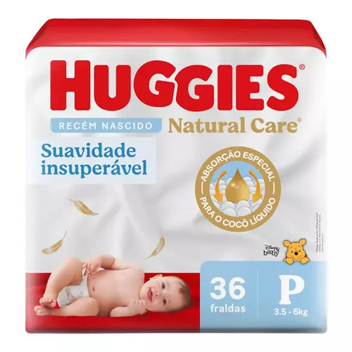 Huggies Fralda Premium Natural Care